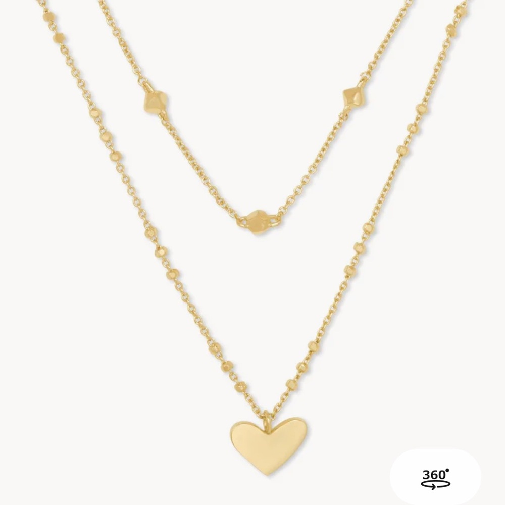 Kendra Scott Ari Heart Necklace
